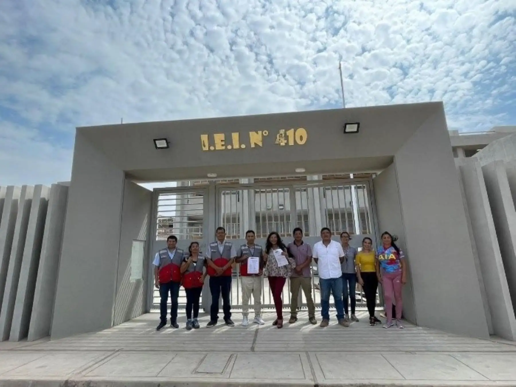 Lambayeque: Pronied culminó reconstrucción de colegio en distrito Leonardo Ortiz