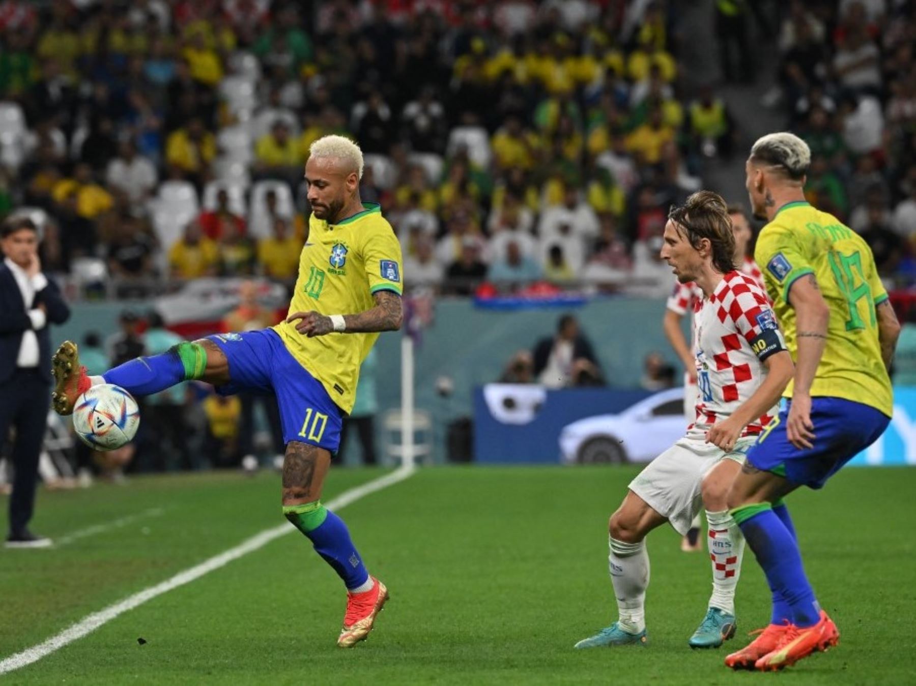 Neymar es una de las figuras de la selección de de Brasil