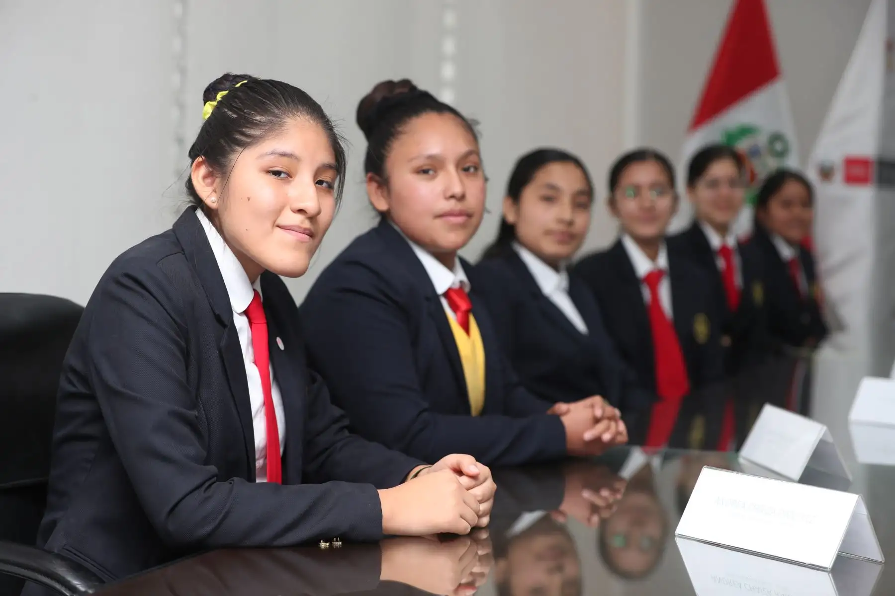 Las estudiantes peruanas que participaron en mayo pasado del programa escolar de intercambio científico Sakura (Sakura Science High School Program) de la Agencia de Ciencia y Tecnología de Japón (Japan Science and Technology Agency) provienen de COAR de las regiones Tacna, Lambayeque, Lima, Ica, Junín, La Libertad, Apurímac, Piura y Cusco.
 Foto: ANDINA/Daniel Bracamonte