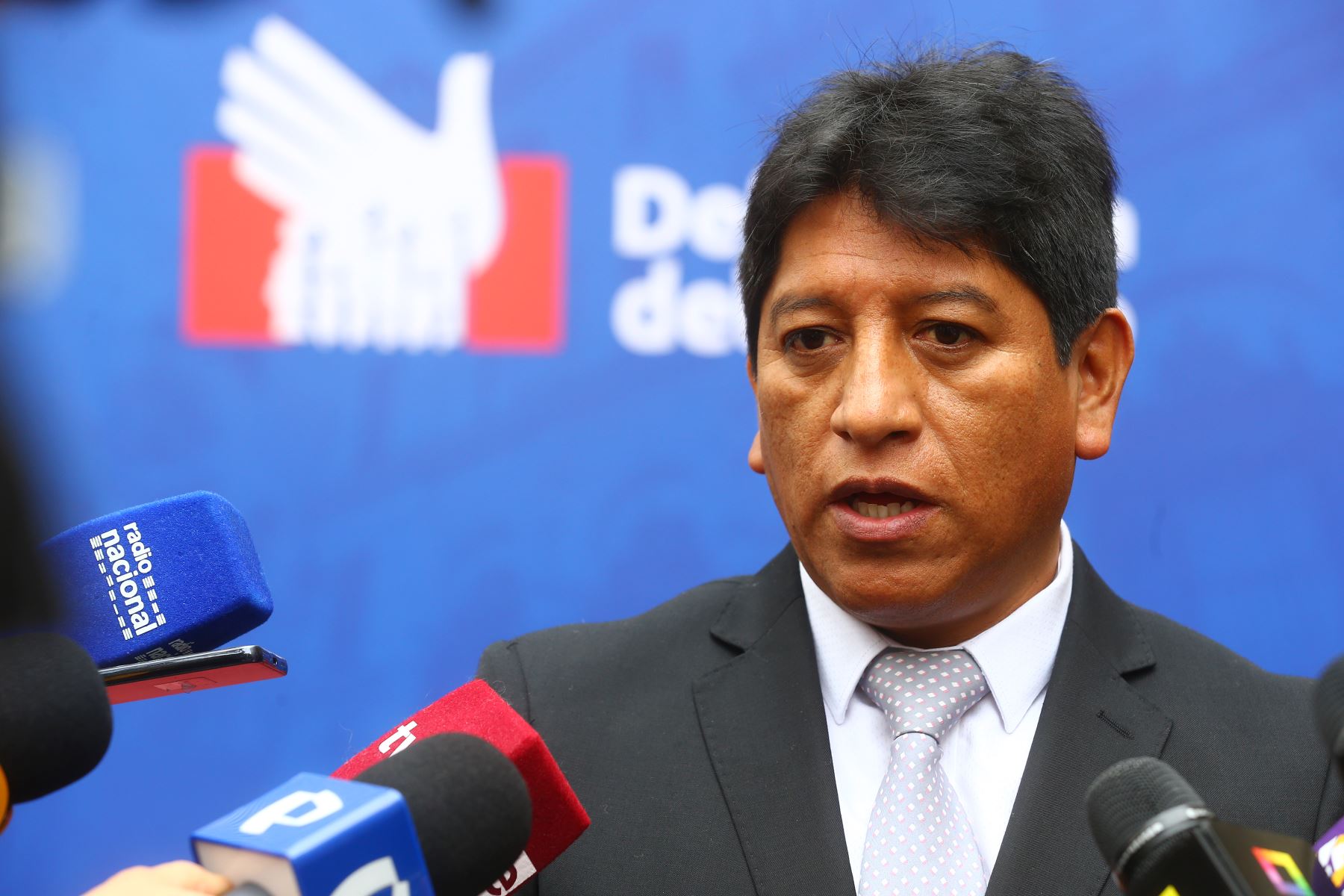 Josué Gutiérrez, defensor del Pueblo. ANDINA/Eddy Ramos