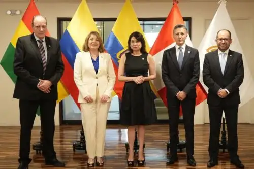 Reunión del Consejo Andino de Ministros de RR. EE. de la CAN se celebró hoy en Lima.