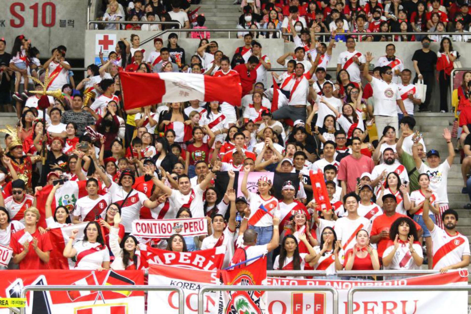 Hinchada de la selección peruana de fútbol, ANDINA/Difusión