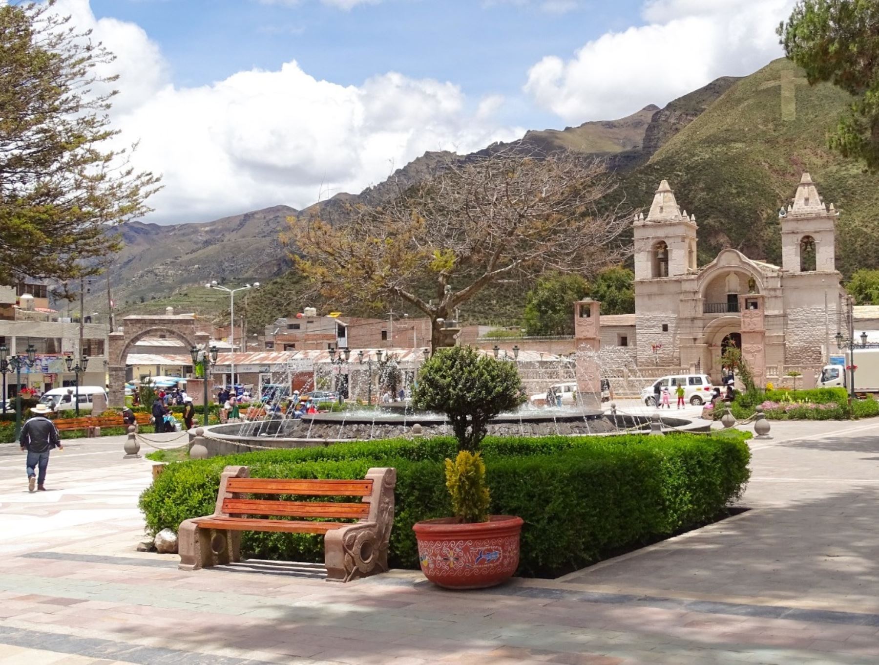 El Plan Copesco retomará los trabajos de restauración del templo de Nuestra Señora de Chivay, ubicado en la provincia de Caylloma, en Arequipa. ANDINA/Difusión