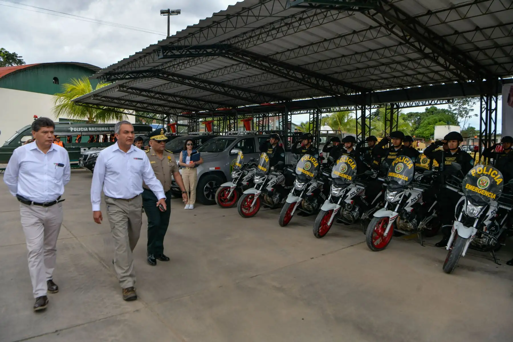 Seguridad ciudadana se fortalece con más de 100 nuevos vehículos para Policía Nacional en Ucayali
Foto: ANDINA/Difusión
