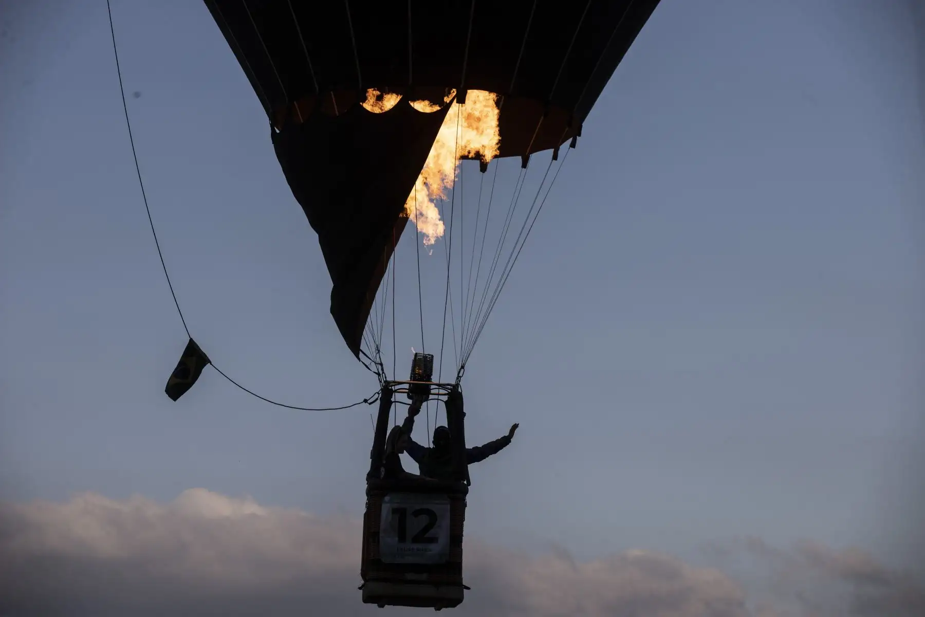 Un globo participa en la 36° edición del Campeonato Brasileño de Globos Aerostáticos, en la ciudad de Boituva, estado de Sao Paulo (Brasil). 
Foto: EFE