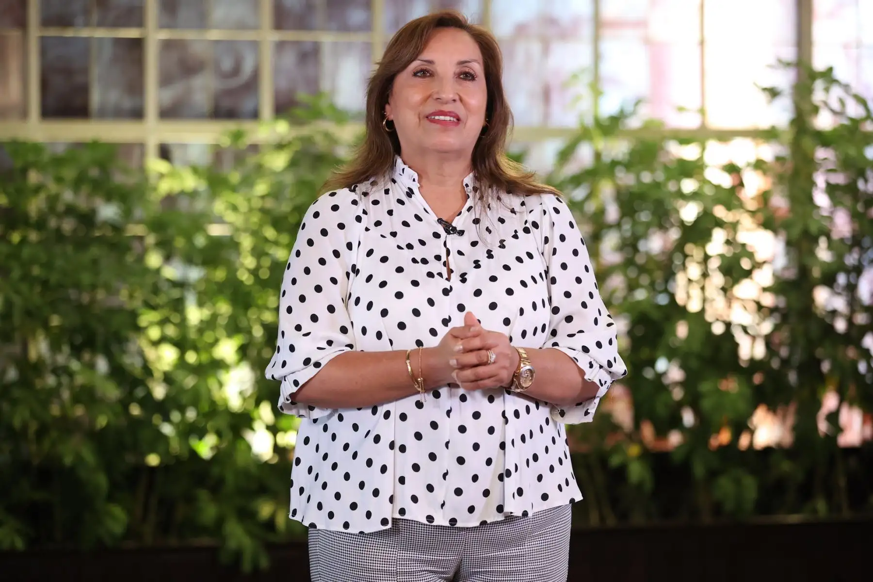Presidenta Dina Boluarte ofrece mensaje con motivo del Día del Padre.
Foto: ANDINA/Prensa Presidencia