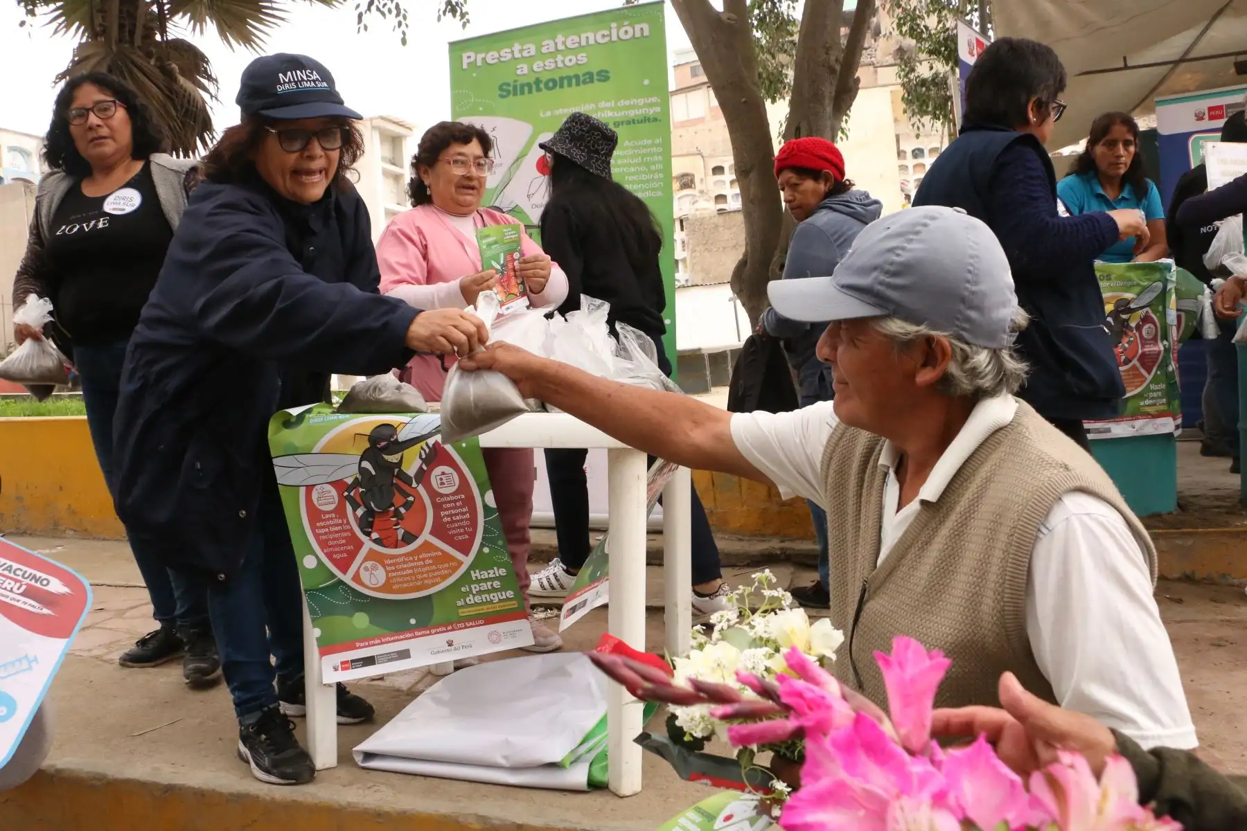 Campaña de prevención contra el dengue Villa María del Triunfo
Foto: ANDINA/Difusión