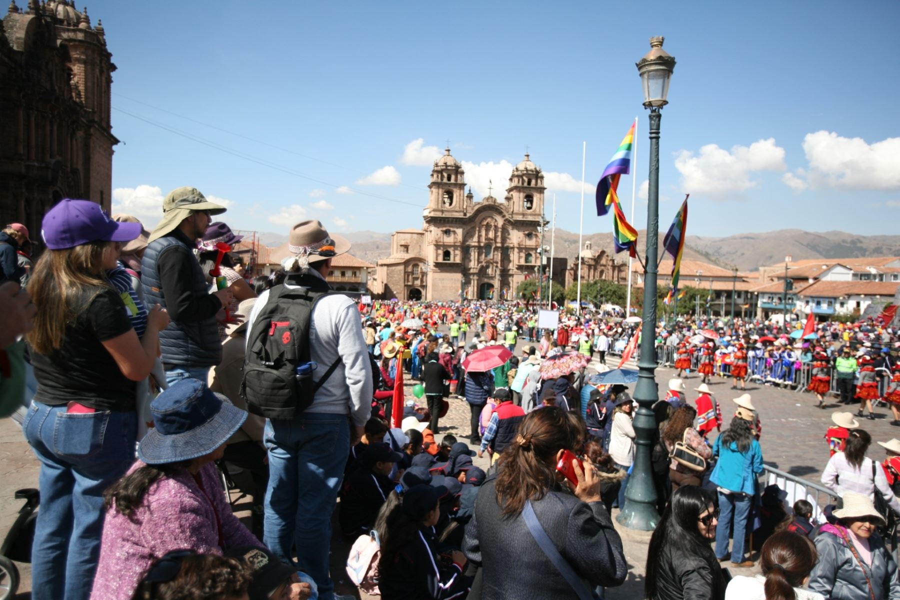 Así se vivirá en Cusco la semana central de celebraciones por el mes jubilar de la ciudad imperial. Las actividades serán el preludio de la escenificación del Inti Raymi. ANDINA/Percy Hurtado Santillán