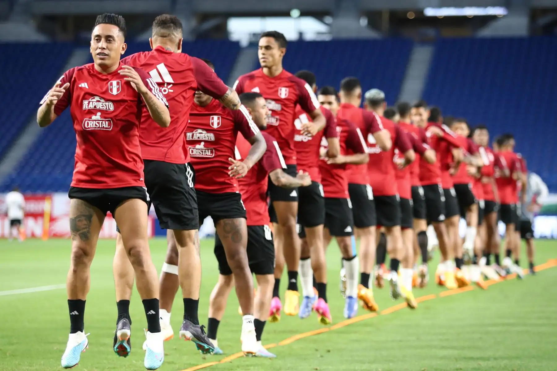 La escuadra nacional reconoció el Estadio Panasonic Suita de Osaka, donde el martes 20 de junio enfrentará a los japoneses.
Foto: FPF