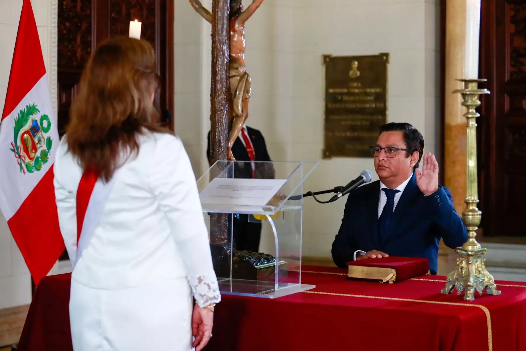 César Vásquez Sánchez jura como ministro de Salud
Foto: ANDINA/Prensa Presidencia