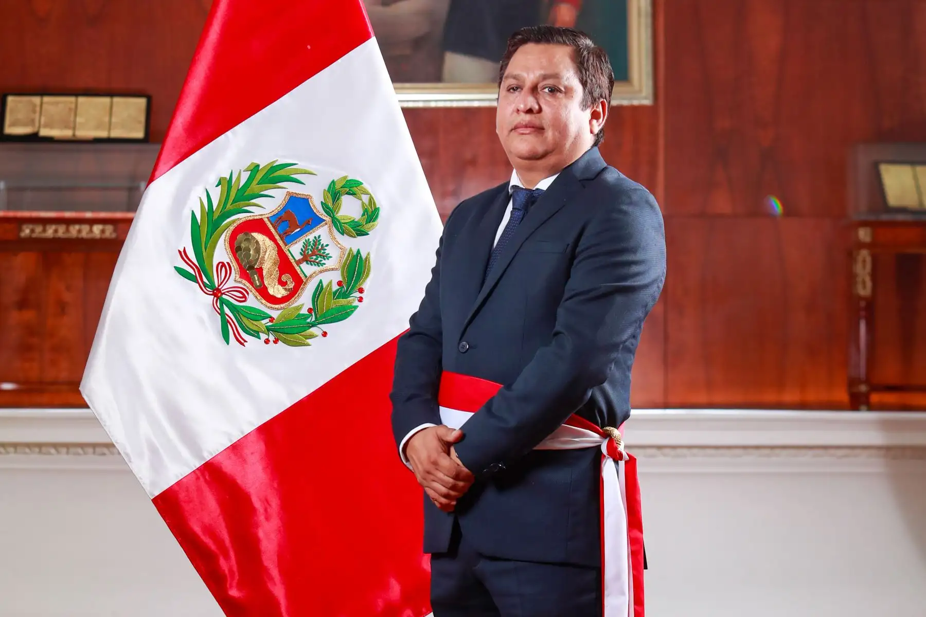 César Vásquez Sánchez jura como ministro de Salud
Foto: ANDINA/Prensa Presidencia