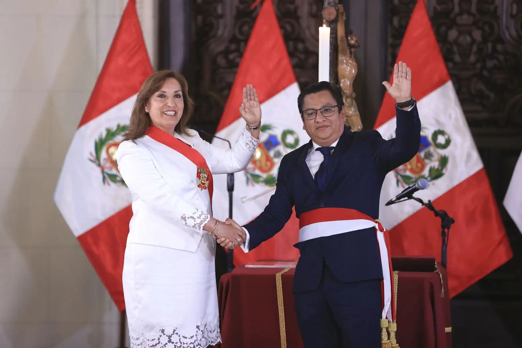 César Vásquez Sánchez jura como ministro de Salud
Foto: ANDINA/Prensa Presidencia