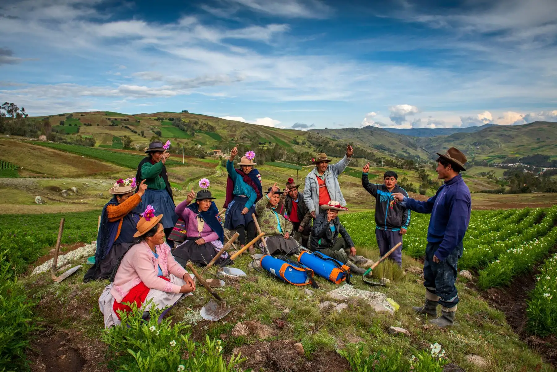 Proyecto de desarrollo territorial sostenible en el VRAEM  presentará publicaciones con resultados en comunidades andinas y nativas.
Foto: MIDAGRI