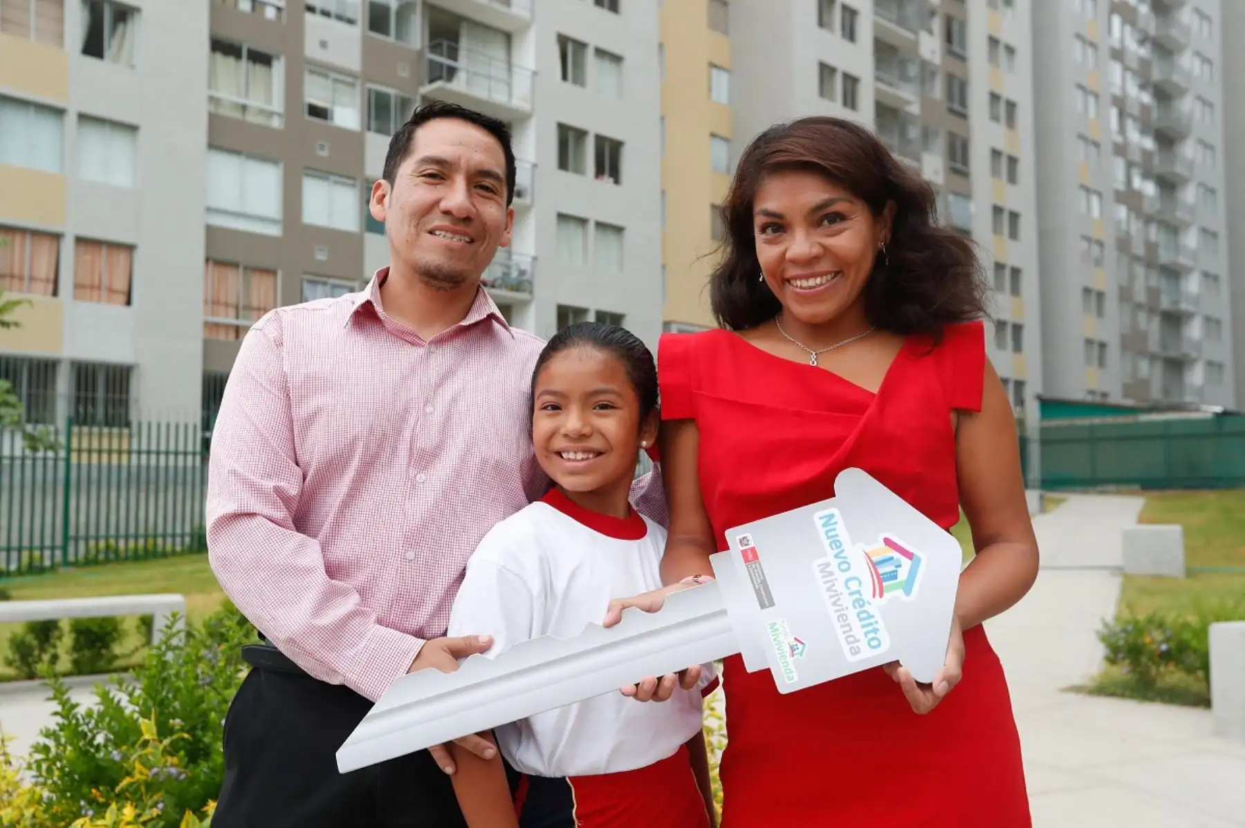 Beneficiarios del Nuevo Crédito Mivivienda. Cortesía