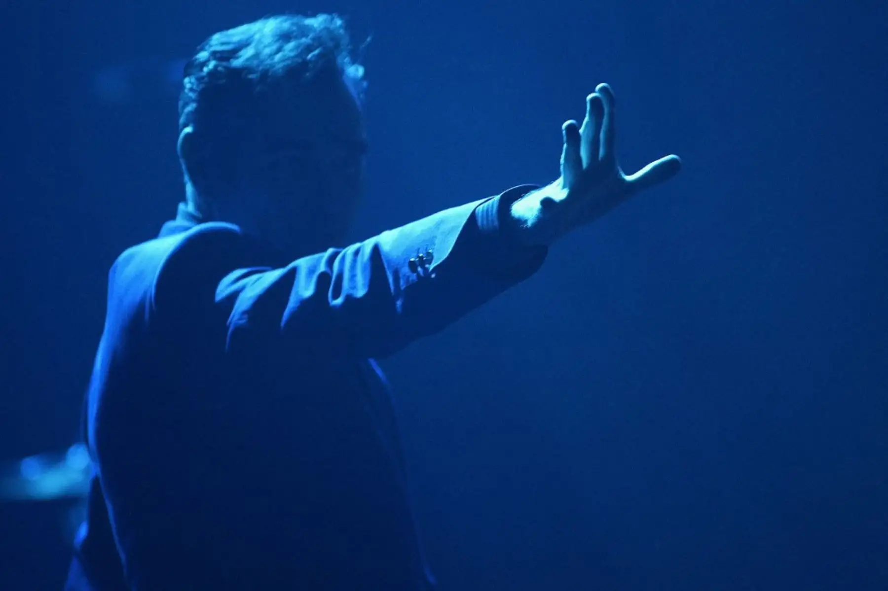 El cantante Morrissey se presenta el 23 de abril de 2004 en el Wiltern LG en Los Ángeles, California. Foto: AFP
