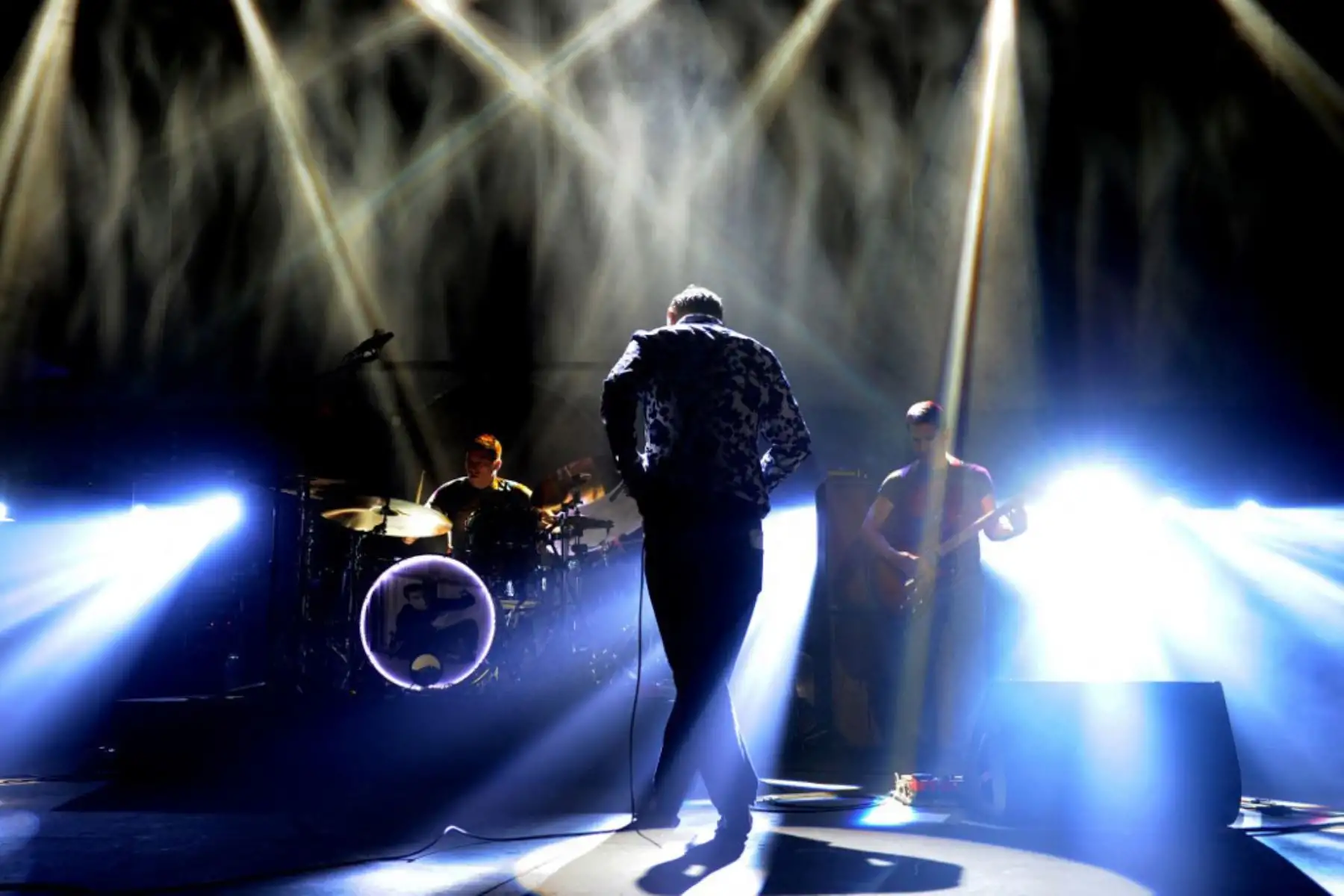 El cantante Morrissey se presenta en Hollywood High School el 2 de marzo de 2013 en Los Ángeles, California. Foto: AFP