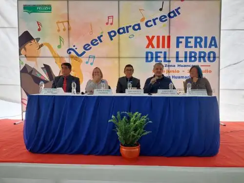 Con gran expectativa se inaugura en Huancayo la XIII Feria del Libro Felizh 2023.