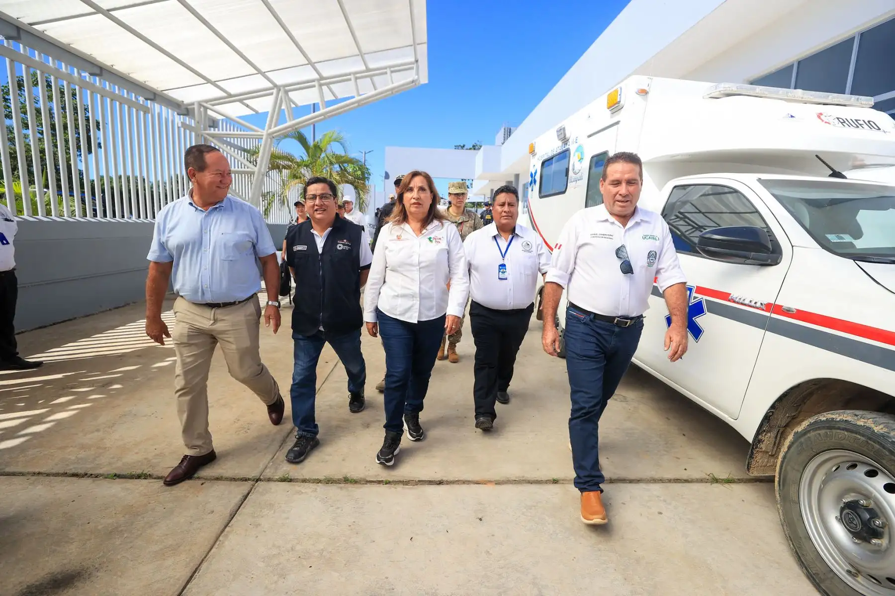 Presidenta Dina Boluarte inaugura el Hospital de Atalaya, en la región Ucayali.
Foto: ANDINA/ Prensa Presidencia