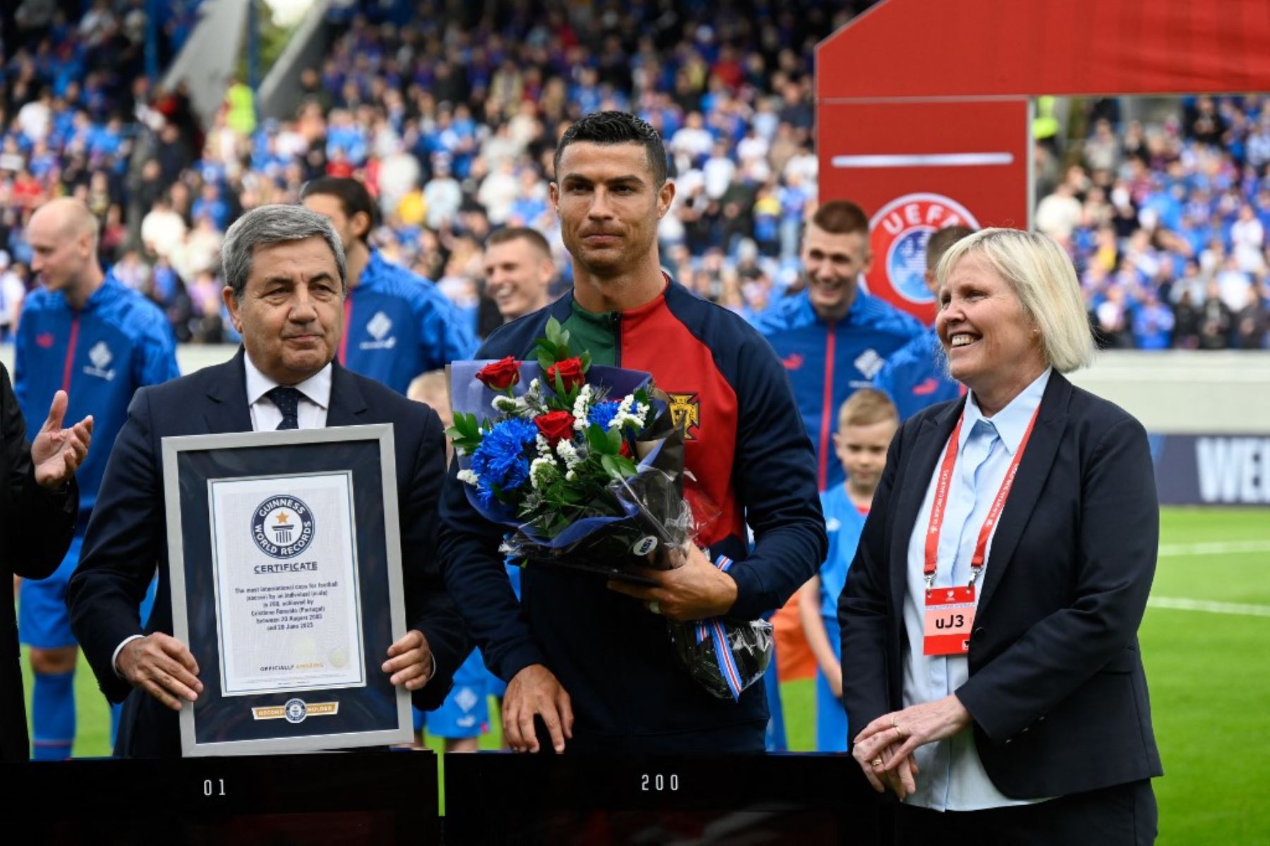 Cristiano Ronaldo ya ingresó a la historia como el jugador con más partidos con una selección