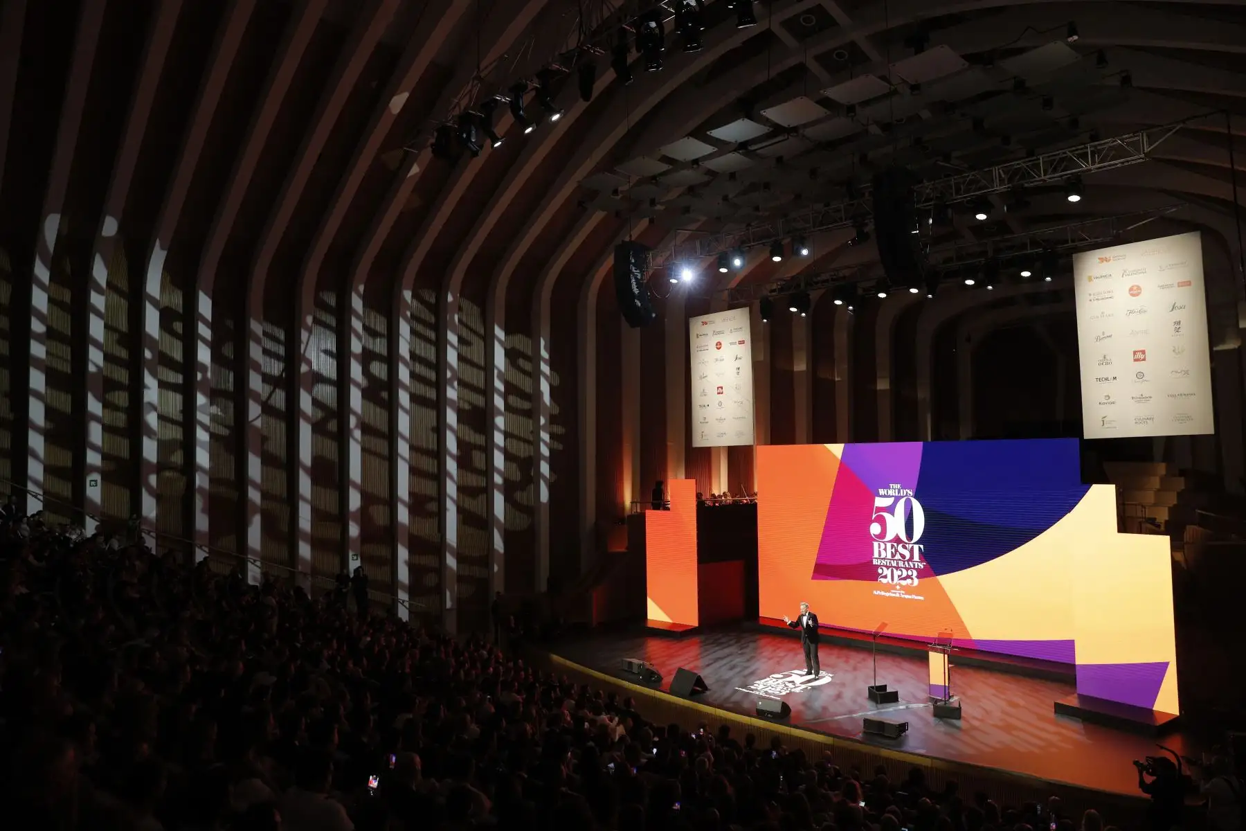 Un momento de la gala donde la organización de los World