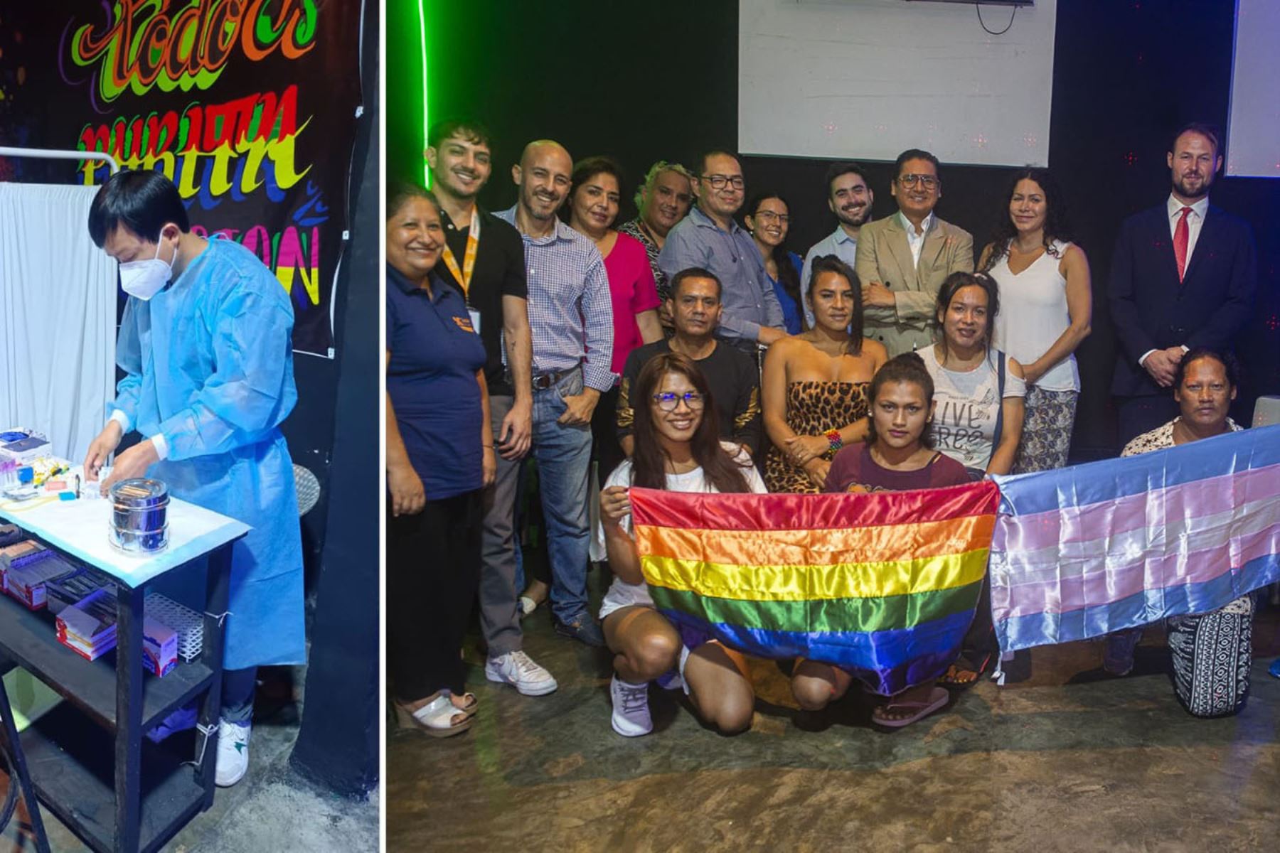 KeroLab junto a la embajada de Alemania y organizaciones como Mundo Epicentro, Impulse Lima y Socios en Salud lanzaron el proyecto Salud con Orgullo. ANDINA/ Kerolab