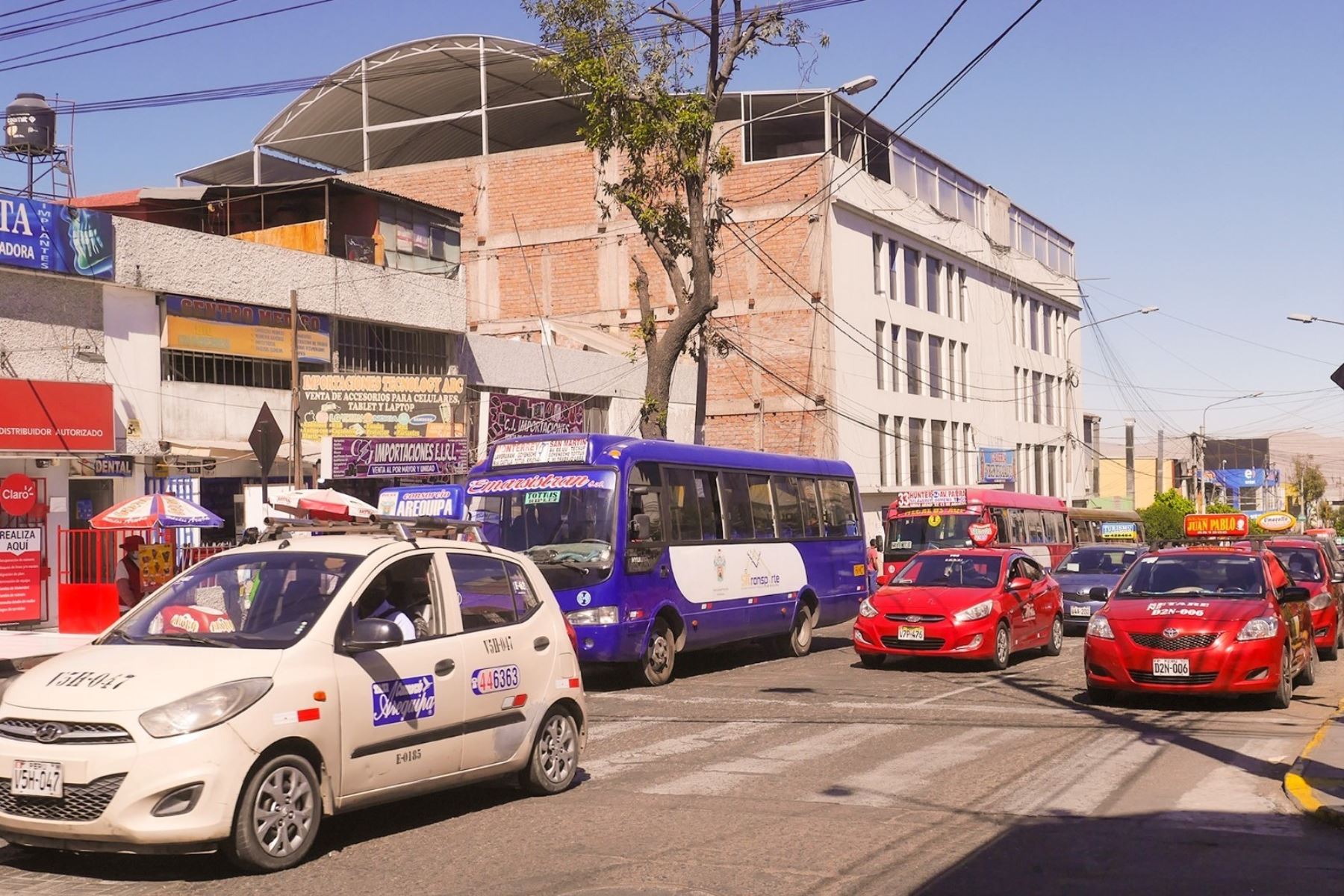 Convenio marco entre el MTC y el gobierno local permitirá mejorar el transporte urbano en la ciudad de Arequipa. Foto: MTC/Difusión.