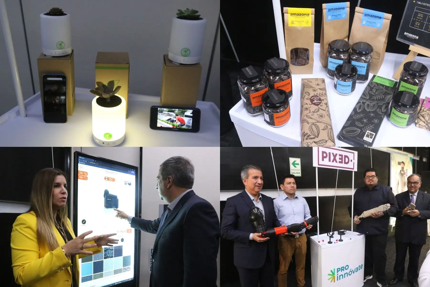 Produce presenta proyectos de innovación y emprendimiento cofinanciados con fondos no reembolsables de ProInnóvate. FOTO: ANDINA/Hector Vinces.