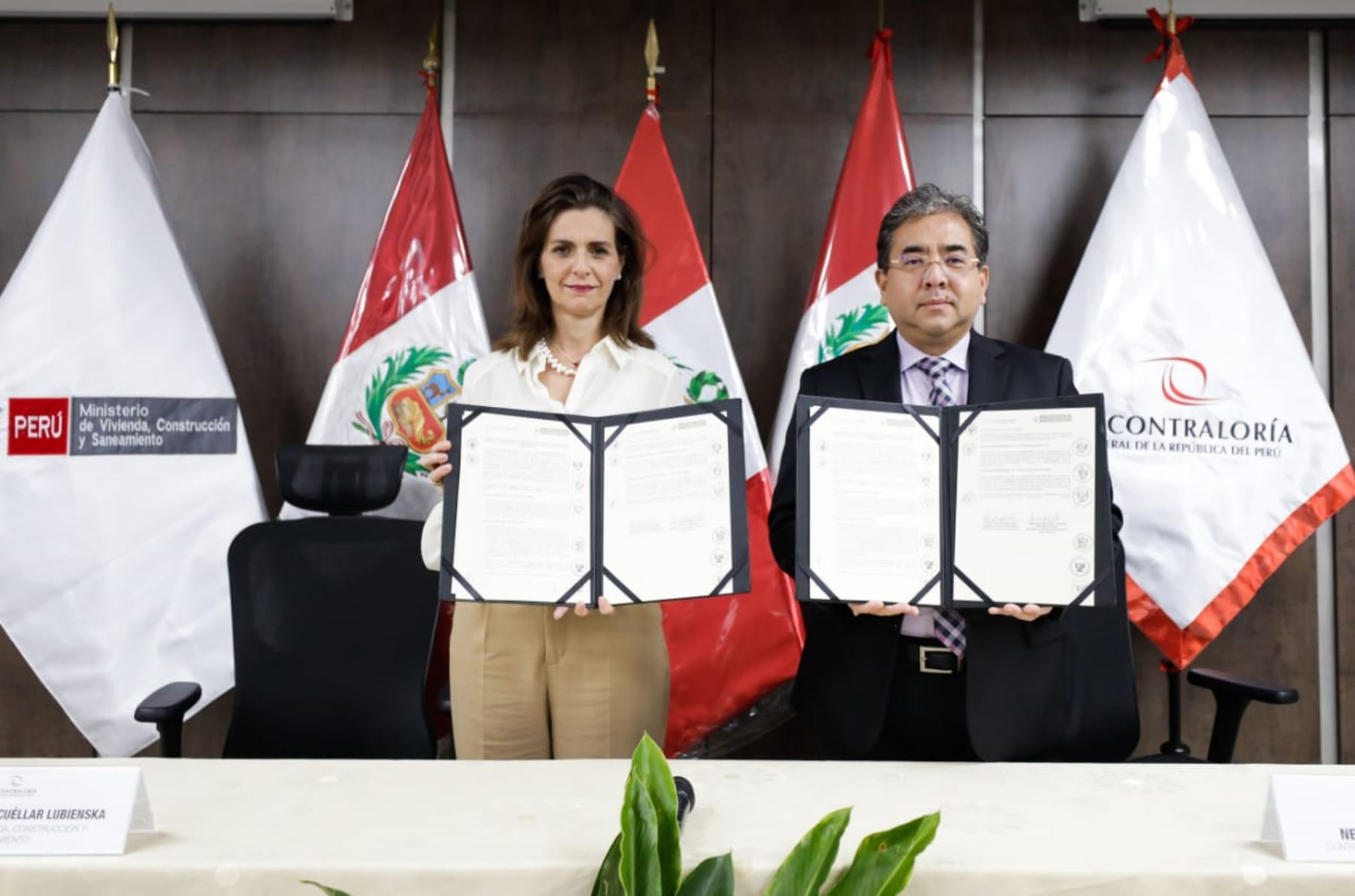 Ministerio de Vivienda y Contraloría firman convenio de cooperación