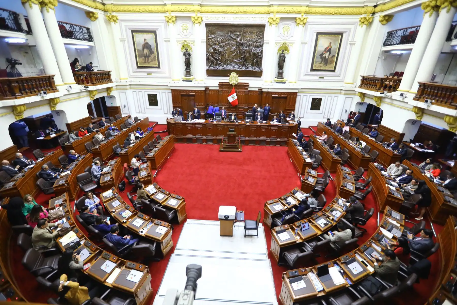 Pleno del Congreso debate denuncia contra la ex fiscal de la Nación, Zoraida Ávalos

Foto: Congreso
