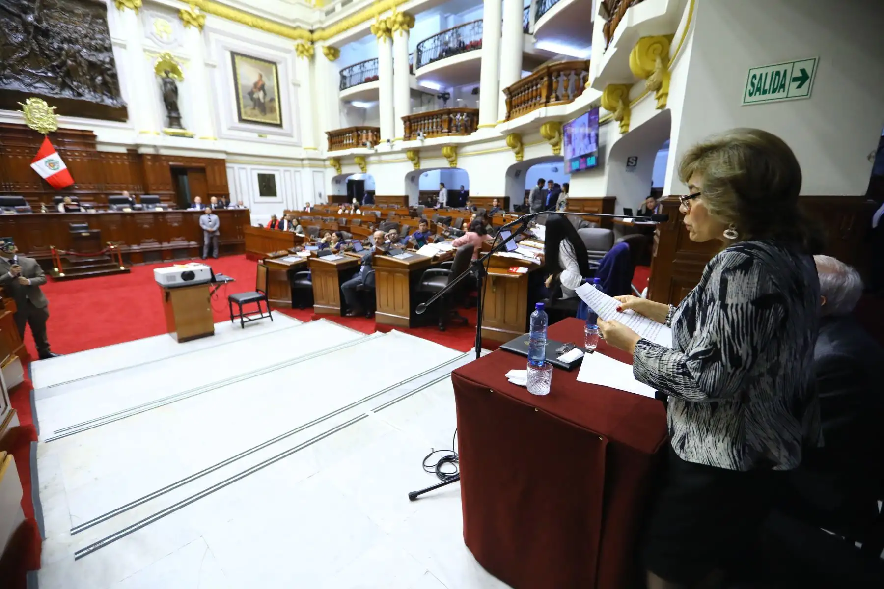 Pleno del Congreso debate denuncia contra la ex fiscal de la Nación, Zoraida Ávalos

Foto: Congreso