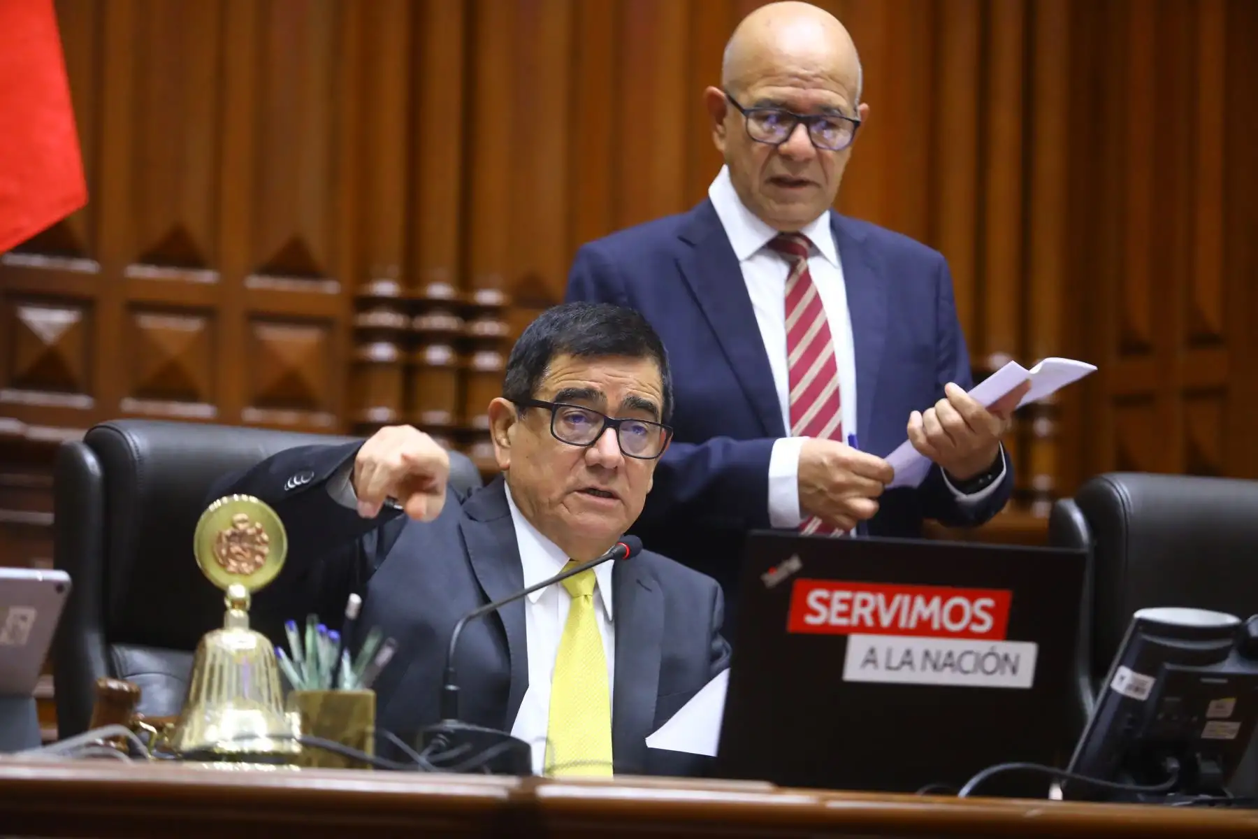 Pleno del Congreso debate denuncia contra la ex fiscal de la Nación, Zoraida Ávalos
José Williams, presidente del Congreso.


Foto: Congreso