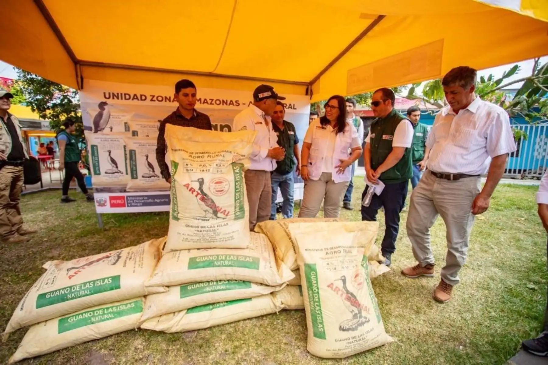 En Moyobamba, la ministra Nelly Paredes (Midagri) resaltó el papel de los pequeños productores agrarios en el desarrollo del país. Foto: Midagri/Difusión.