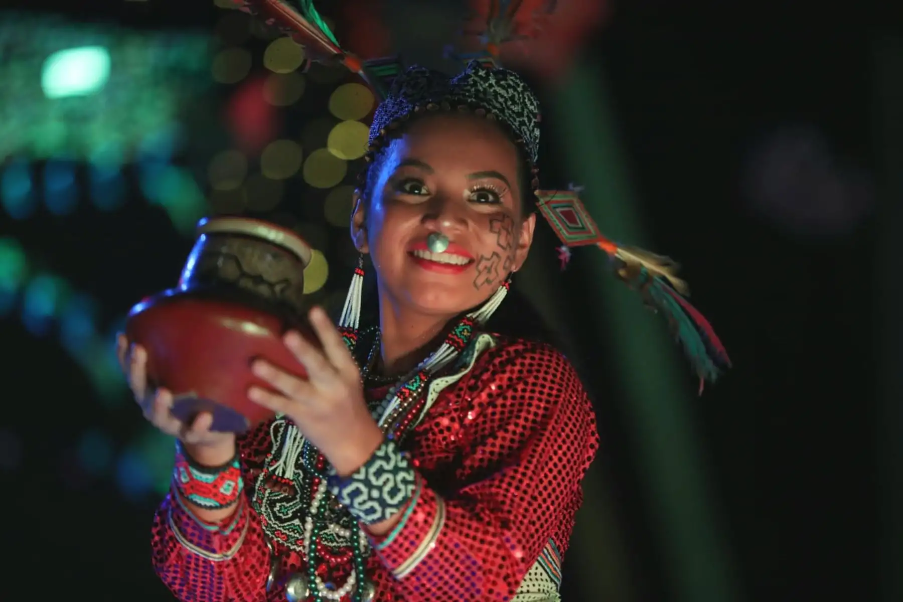 La señorita Berenis Gonzáles, quien representa a Santa Rosa de Abujao, fue coronada como la Miss Indígena 2023 en Pucallpa, como parte de las actividades por las celebraciones de la fiesta de San Juan.
Foto: ANDINA/Daniel Bracamonte