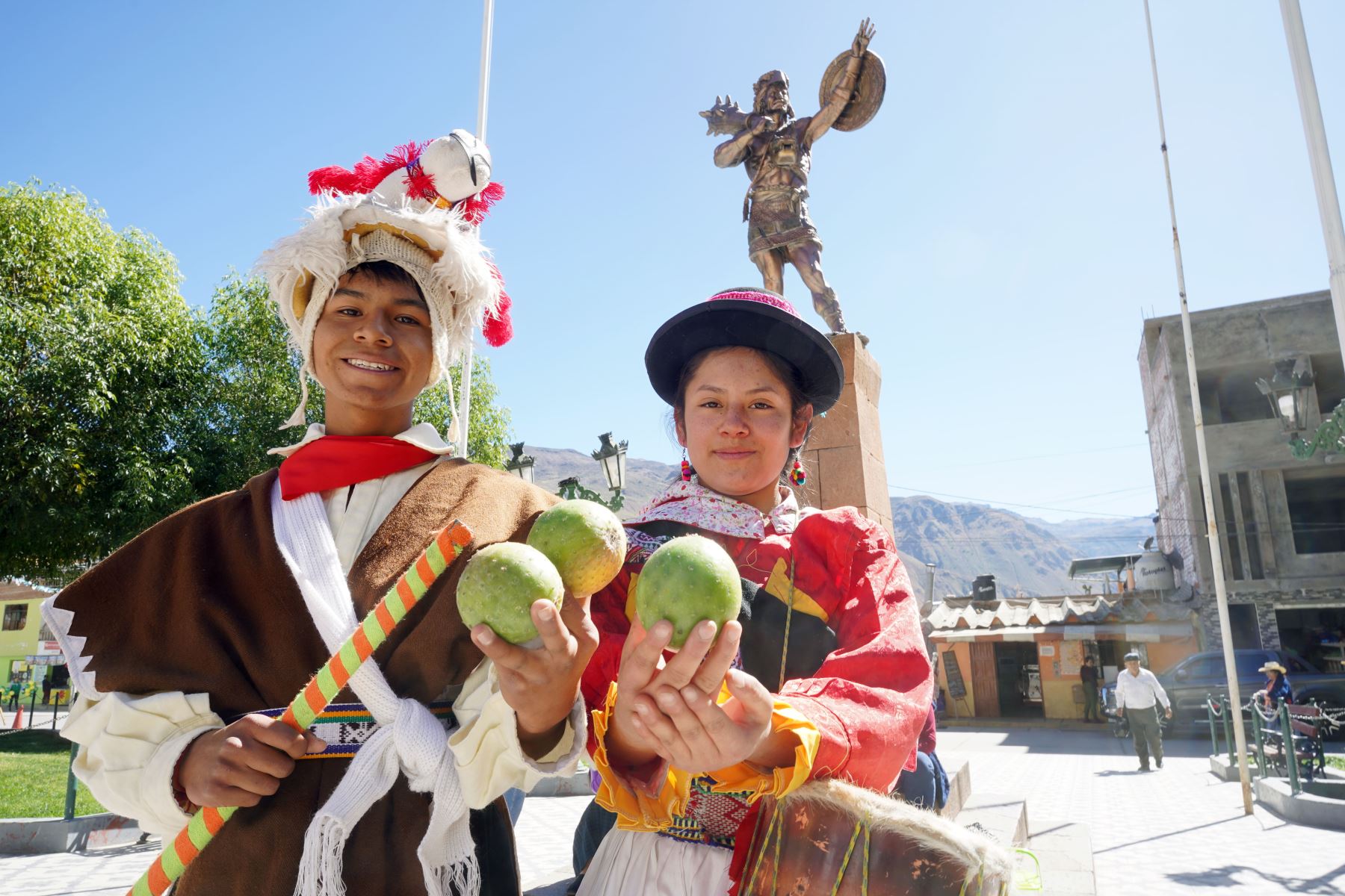 Con festival gastronómico la provincia de Huaytará, en Huancavelica, celebra sus fiestas patronales. Foto: Genry Bautista