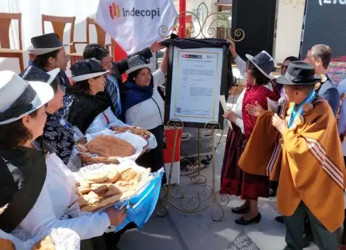 Los pobladores de Concepción celebraron el reconocimiento otorgado por Indecopi al tradicional pan de anís que se elabora en esa ciudad. Foto: Pedro Tinoco