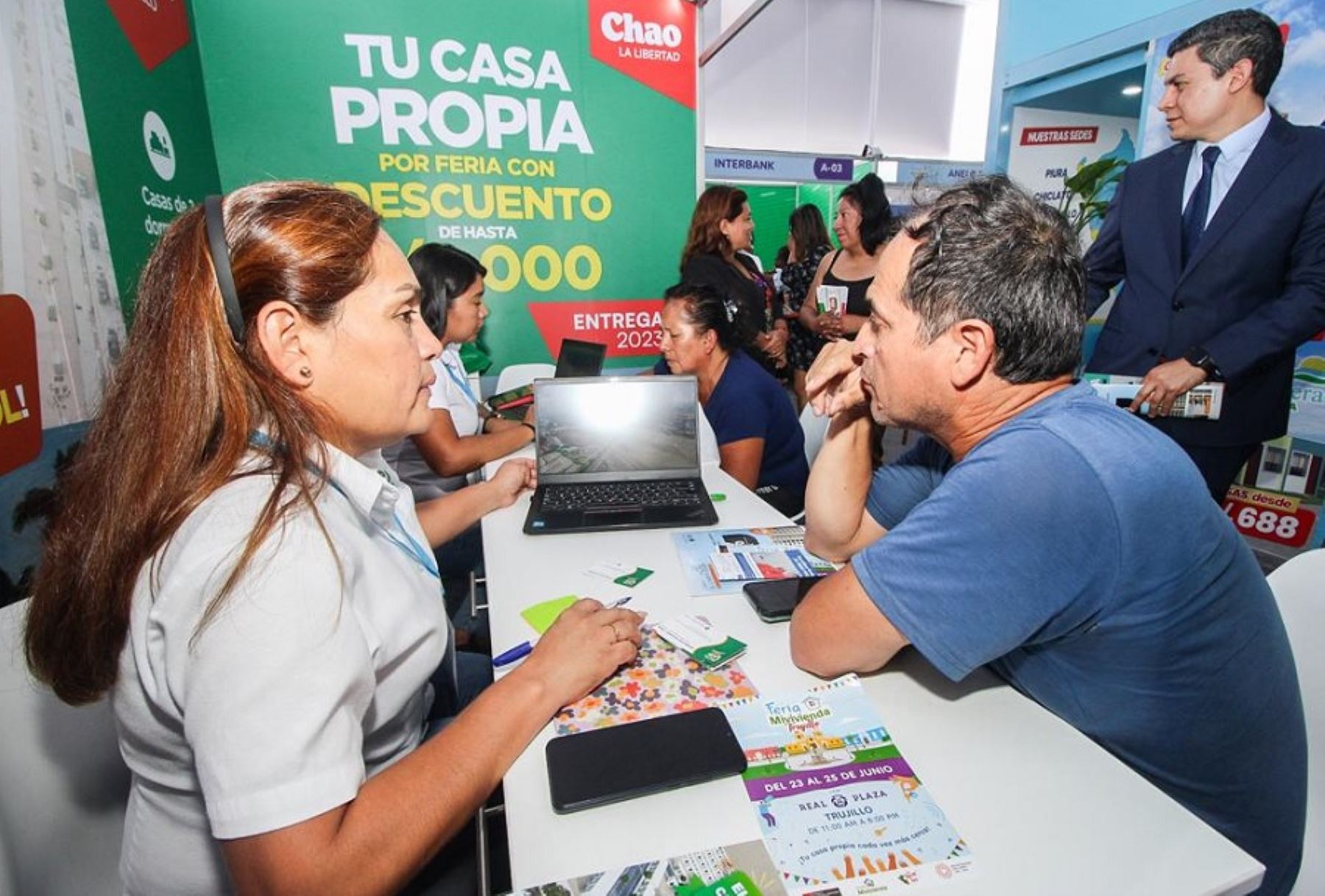 A fin de impulsar el cierre de brechas habitacionales, se desarrolla en Trujillo la Feria Mivivienda 2023, del 23 al 25 de junio, a cargo del Fondo Mivivienda, empresa adscrita al Ministerio de Vivienda, Construcción y Saneamiento