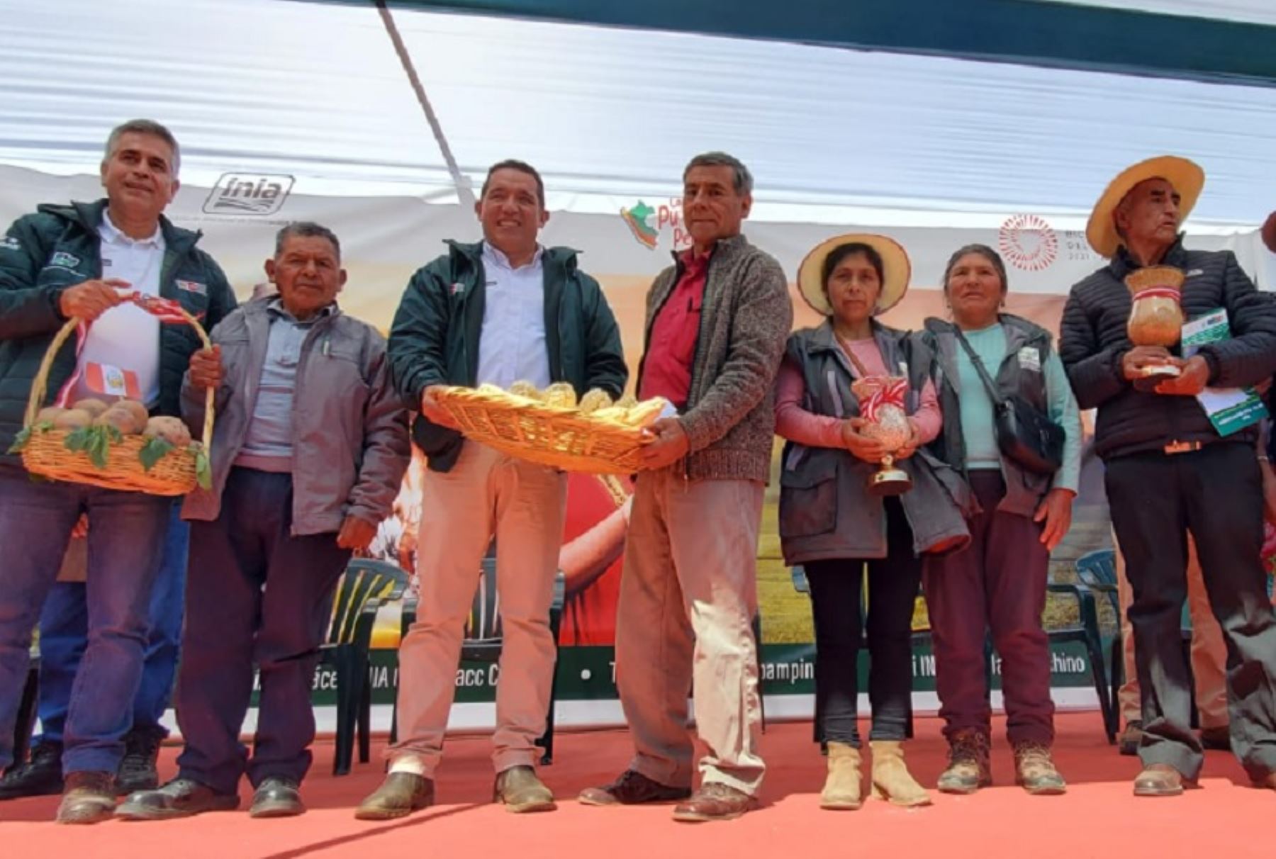 En el marco del Día del Campesino, el Ministerio de Desarrollo Agrario y Riego (Midagri), puso a disposición cuatro nuevas variedades de cultivos de papa, trigo, tarwi y maíz amiláceo con alta calidad genética en la región de Junín