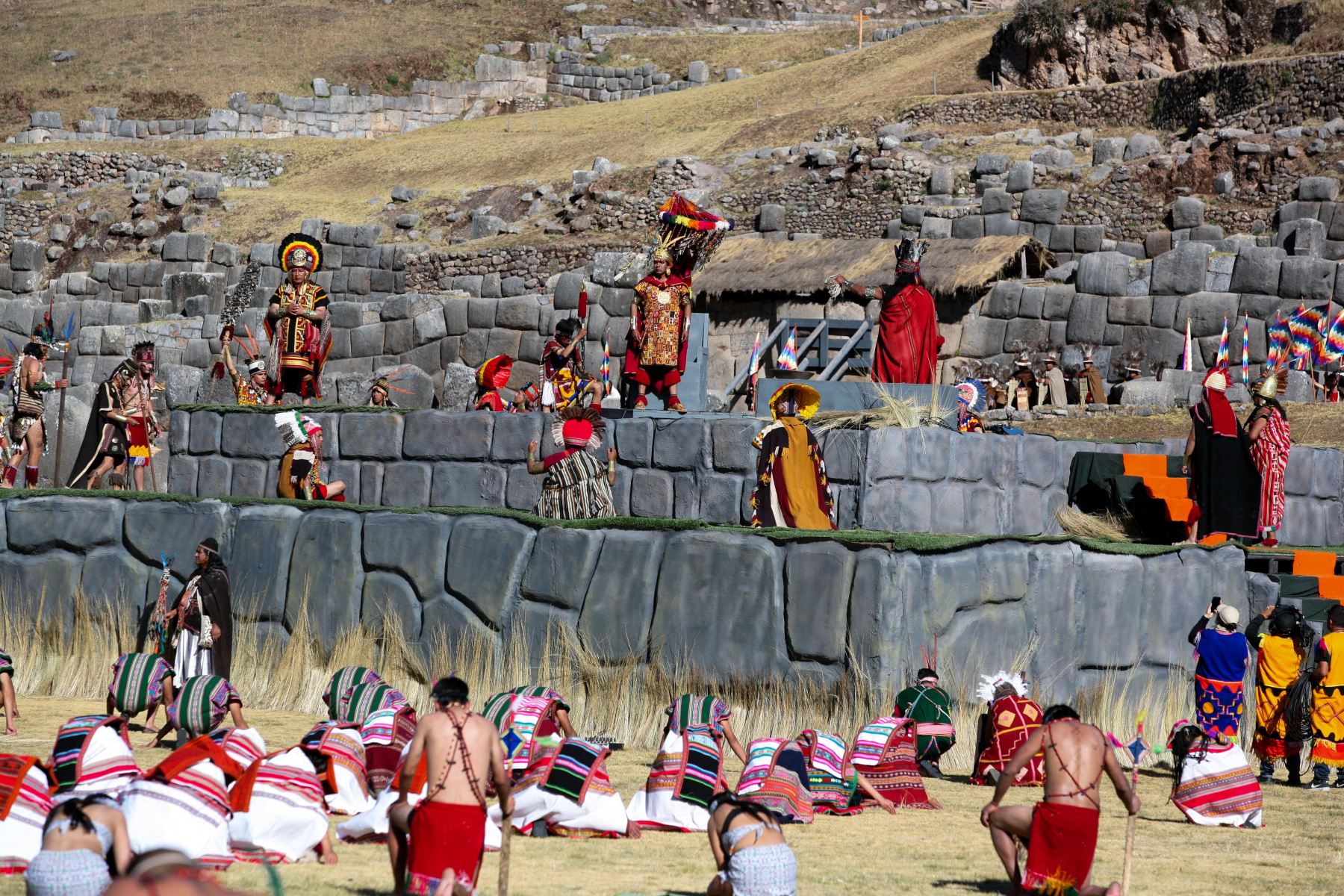 El Inti Raymi es una celebración exclusiva de Cusco, afirma su alcalde, Luis Pantoja. Foto: ANDINA/Percy Hurtado Santillán.