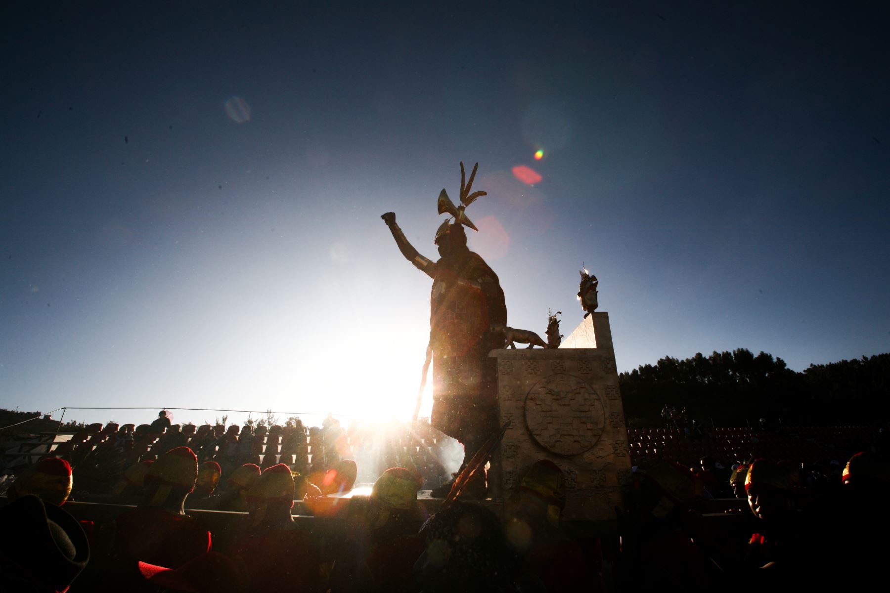 La imponente ceremonia de anuncio del Inti Raymi llegará el próximo año a Europa. Será en el marco de la Fitur que se celebra en Madrid, España. ANDINA/Percy Hurtado Santillán
