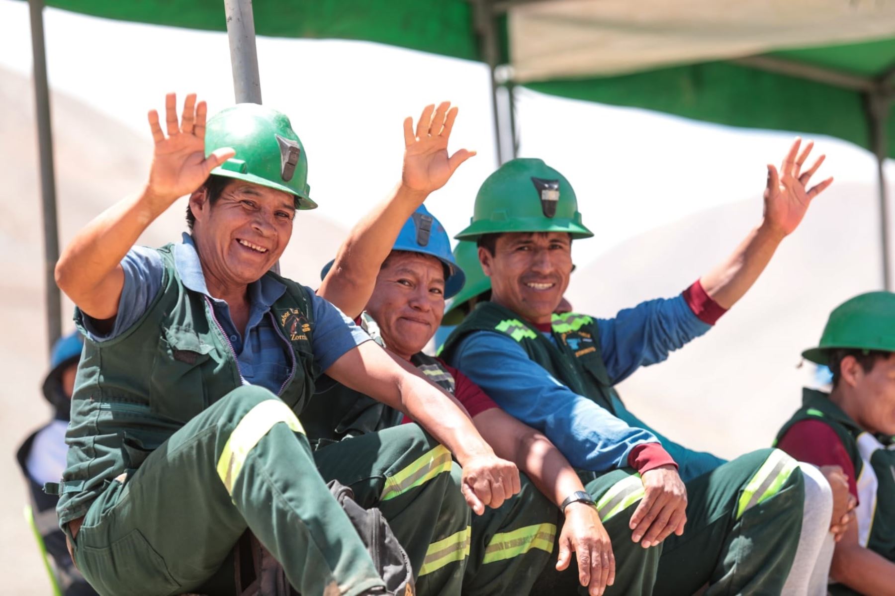 El Ministerio de Energía y Minas (Minem), fortalece capacidades de los trabajadores mineros con capacitaciones presenciales. Foto: Cortesía.