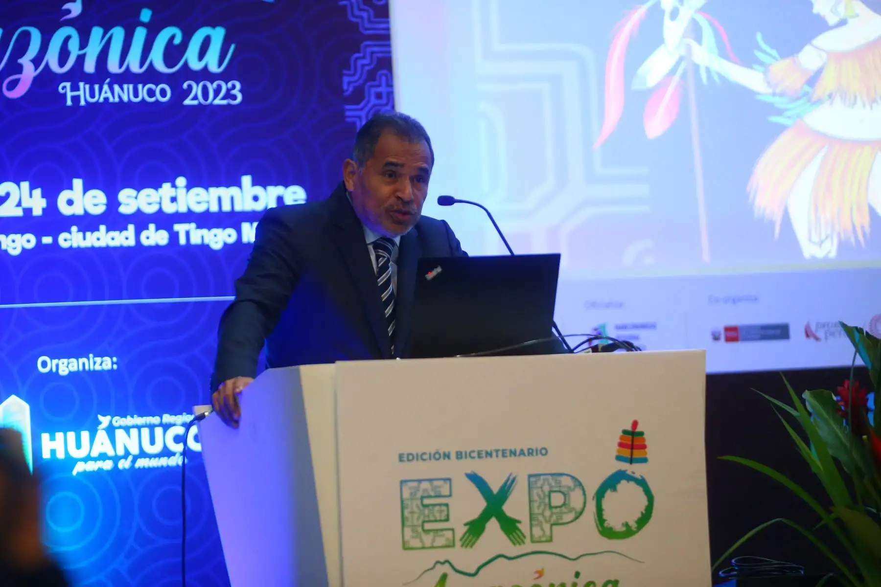 Este evento es importante porque genera crecimiento y oportunidades de empleo para las regiones de la Amazonía", señaló el Ministro de Comercio Exterior y Turismo 
Juan Carlos Mathewsdurante el lanzamiento.

Foto: ANDINA/Eddy Ramos