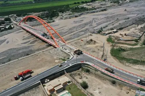 La infraestructura, ubicada en el distrito de El Carmen, región Ica, financiada por la Autoridad para la Reconstrucción con Cambios. Foto: ANDINA/ARCC
