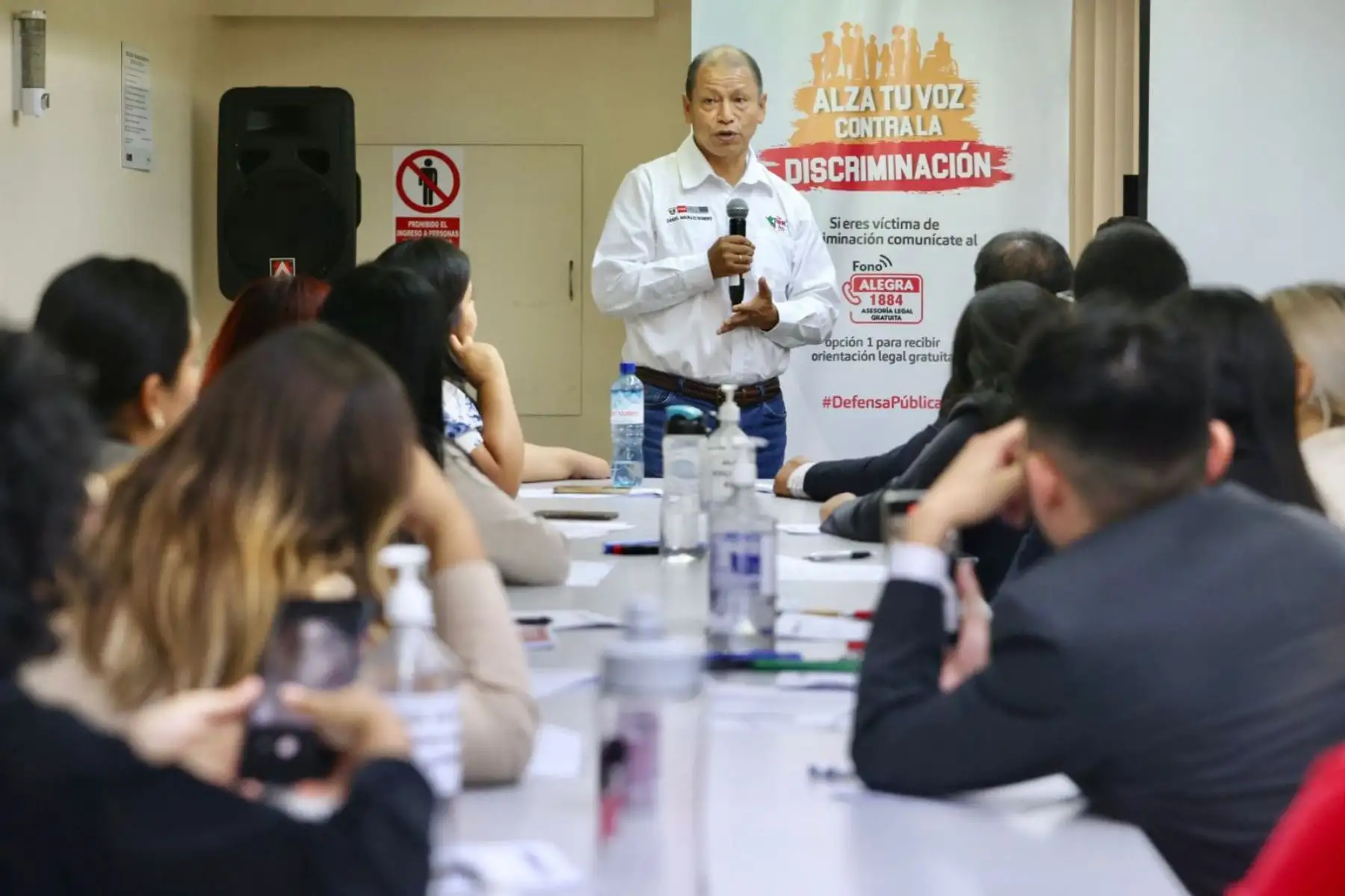 Ministro de Justicia reafirma lucha contra la discriminación y el bullying