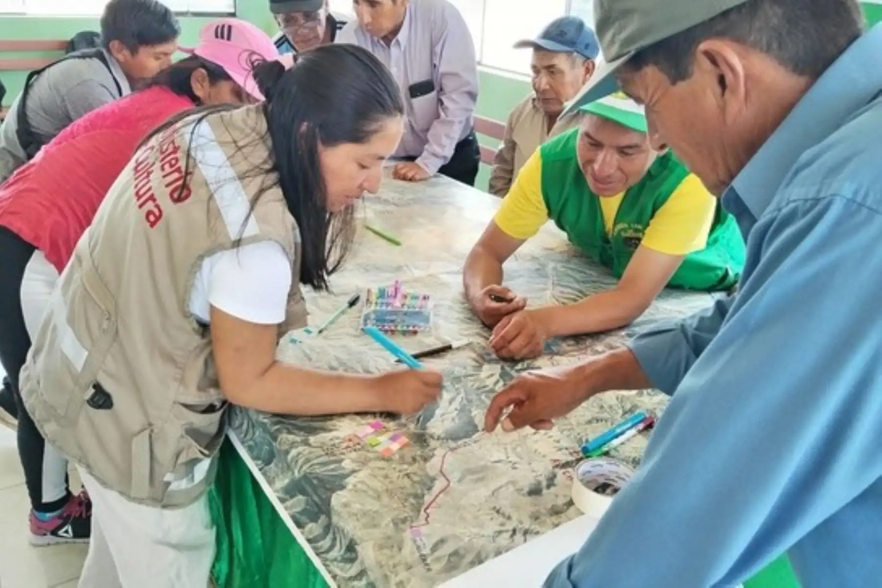 En el 2022 se recogió información social, histórico y cultural en las comunidades campesinas de Amazonas, Áncash, Apurímac, Arequipa, Ayacucho, Cajamarca, Huancavelica, Huánuco, La Libertad, Lima, Pasco y Tacna. Foto: Mincul
