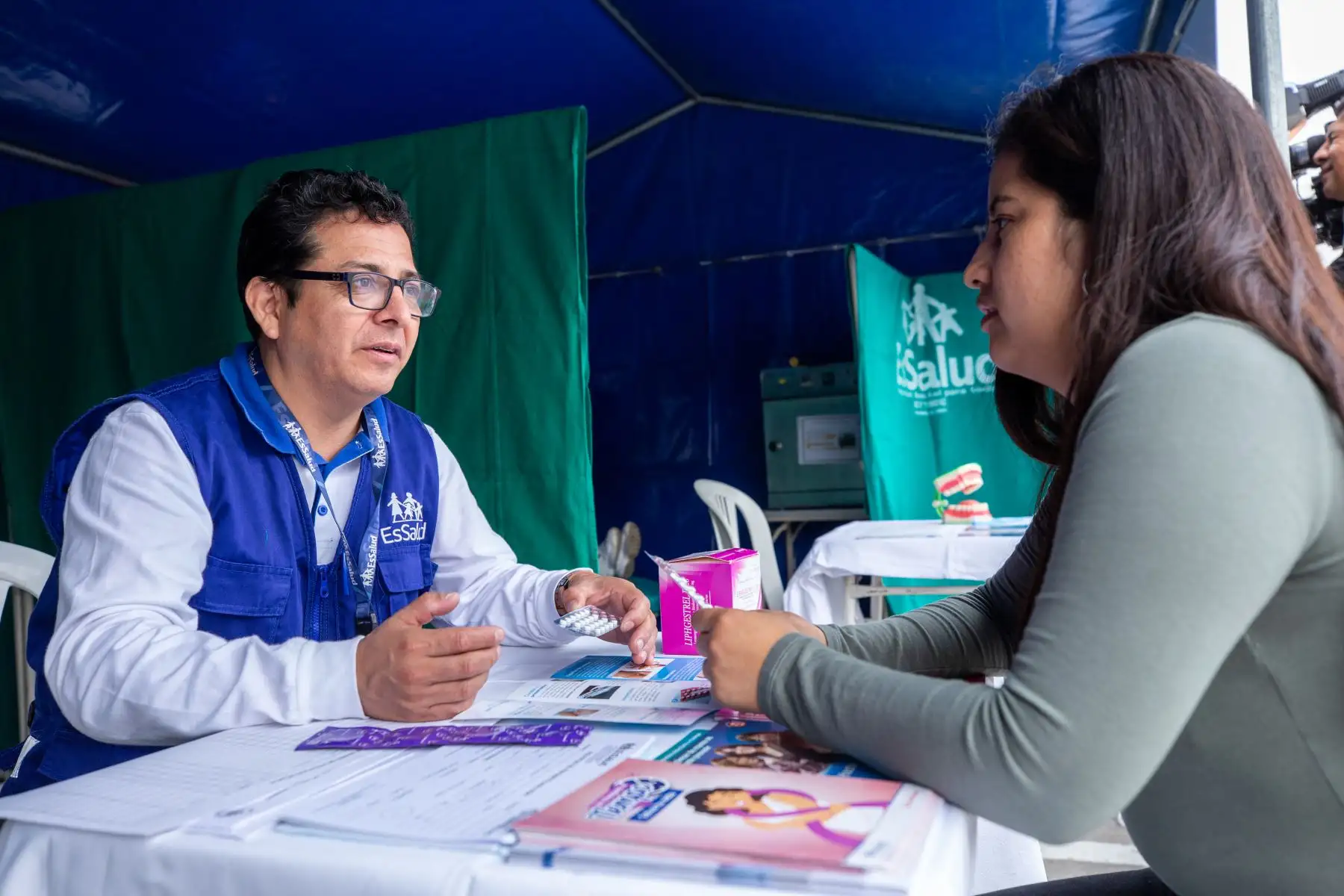 Brigadas de Hospital Perú se desplazan a Tarapoto para desembalse clínico y quirúrgico.
Foto: ANDINA/EsSalud