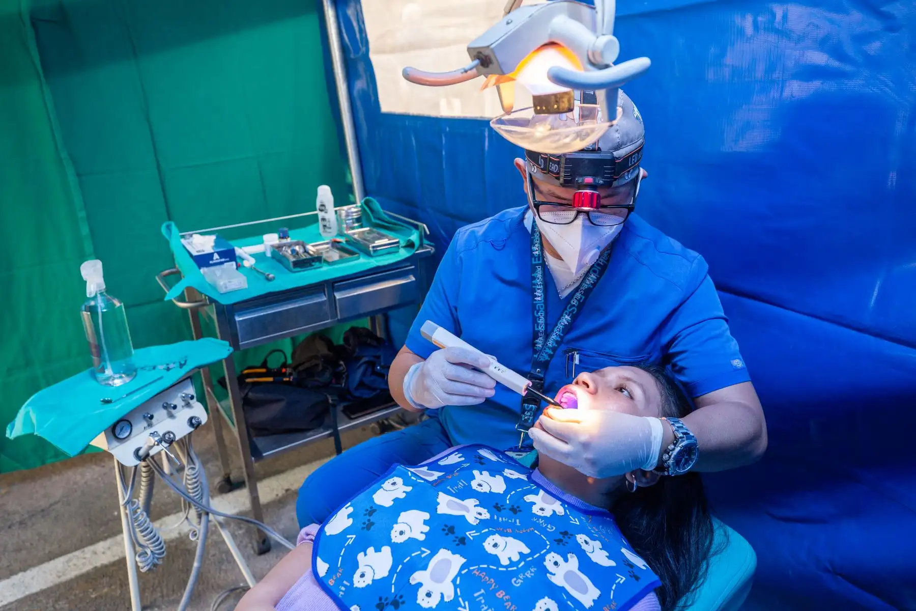 Brigadas de Hospital Perú se desplazan a Tarapoto para desembalse clínico y quirúrgico.
Foto: ANDINA/EsSalud