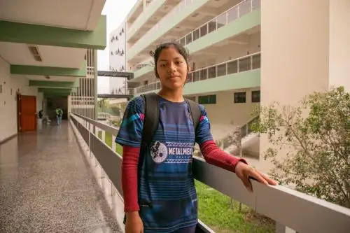 Odalis Mateo ha obtenido el cuarto puesto en el concurso Beca 18 del Pronabec, en la modalidad Comunidades Nativas Amazónicas y Población Afroperuana.  Foto: Pronabec