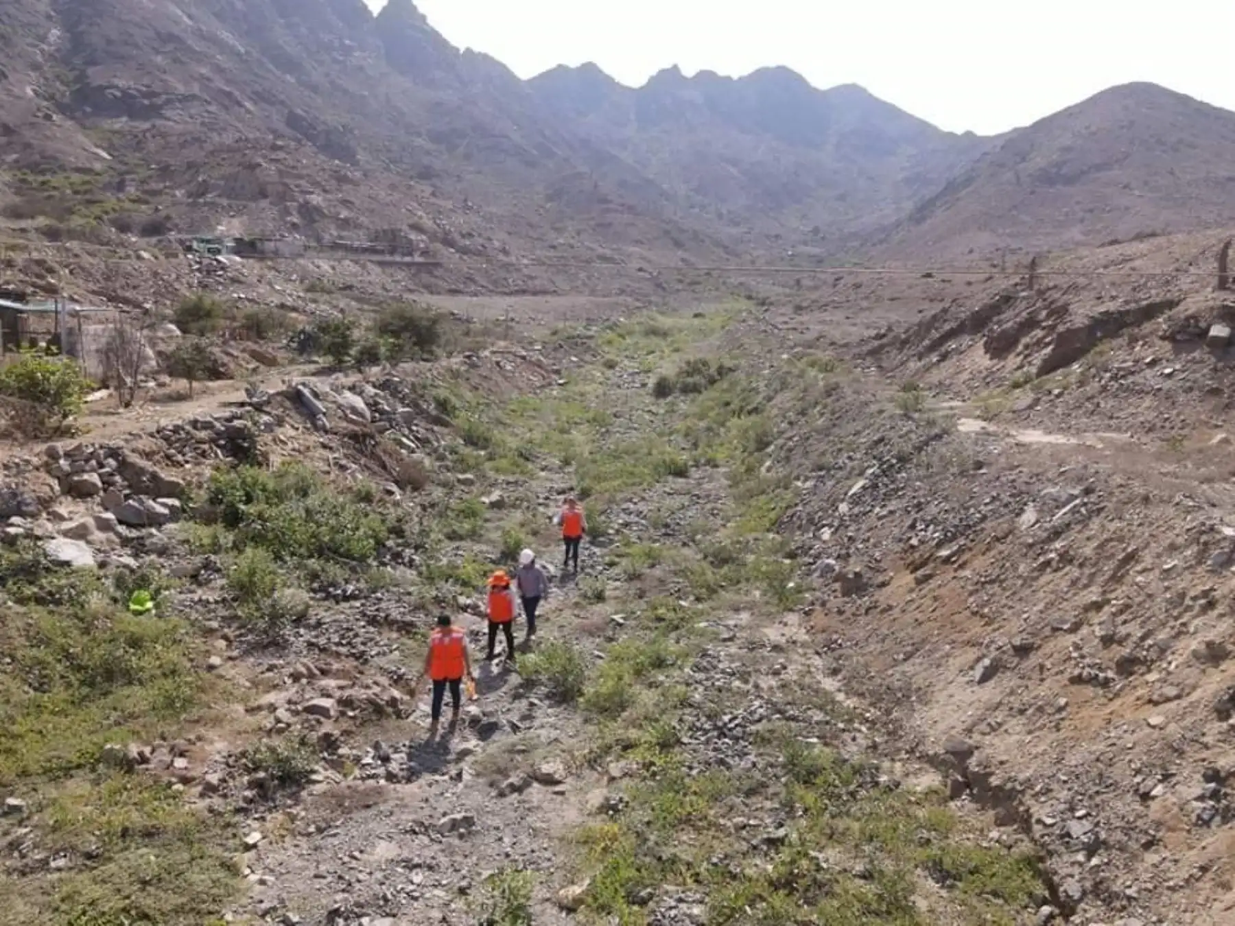 Más de 2,000 pobladores de diversas zonas de la región La Libertad son capacitados en la identificación de zonas seguras y rutas de evacuación ante posibles desastres naturales por la presencia del Fenómeno El Niño. ANDINA/Difusión