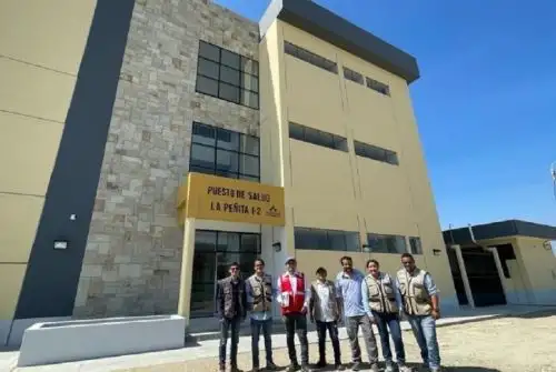 Las obras del Puesto de Salud I-2 La Peñita, ubicado en el centro poblado del mismo nombre, en el distrito de Tambogrande, Piura, fueron culminadas y se encuentra en la etapa de recepción para ponerla a disposición de los 6,350 habitantes, en las próximas semanas.