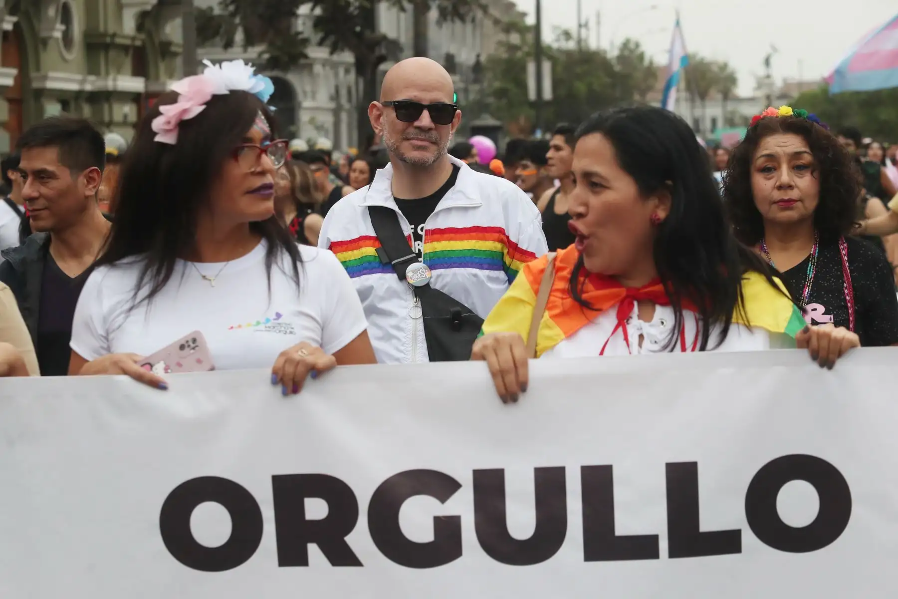Con mucho color se vivió la marcha del orgullo gay 2023 en un pasacalle que inicio en Campo de Marte y finalizo en la plaza alameda 28 de julio pasando previamente por la avenida Inca Garcilaso de la Vega.
Foto: ANDINA/Ricardo Cuba